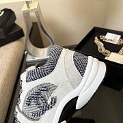 Colestore Chanel Tweed Sneakers White - 6