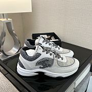 Colestore Chanel Tweed Sneakers White - 5