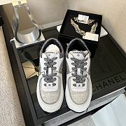 Colestore Chanel Tweed Sneakers White - 3