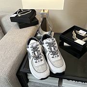 Colestore Chanel Tweed Sneakers White - 2
