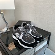 Colestore Chanel Tweed Sneakers Black - 1