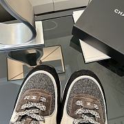 Colestore Chanel Tweed Sneakers Black - 4