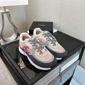Colestore Chanel Tweed Sneakers Multicolor
