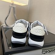 Colestore Chanel 25P Tweed & Calfskin Sneakers Black - 6