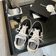 Colestore Chanel 25P Tweed & Calfskin Sneakers Black - 4