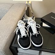 Colestore Chanel 25P Tweed & Calfskin Sneakers Black - 3