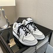 Colestore Chanel 25P Tweed & Calfskin Sneakers White - 1
