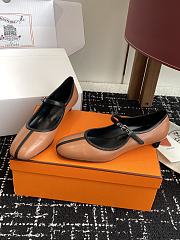 Colestore Hermes Mary Jane Lilibeth Camel Tan - 4