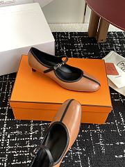Colestore Hermes Mary Jane Lilibeth Camel Tan - 3