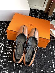 Colestore Hermes Mary Jane Lilibeth Camel Tan - 2