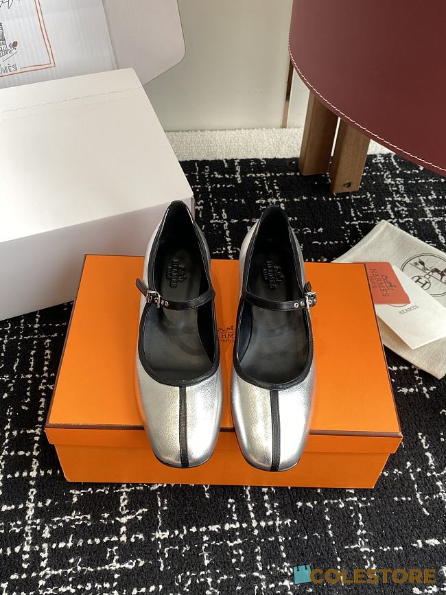 Colestore Hermes Mary Jane Lilibeth Silver - 1
