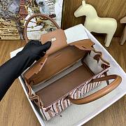 Colestore Hermes Birkin Shoulder Light 29 in Gold Evercolor and Embroidered Rose Pop, Black 29cm - 5