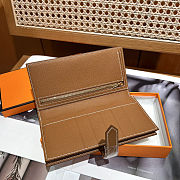 Colestore Hermes Bearn Soufflet Epson Leather 17.5x9.5cm - 2