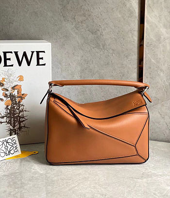Colestore Loewe Puzzle Brown Leather 30x12x19cm