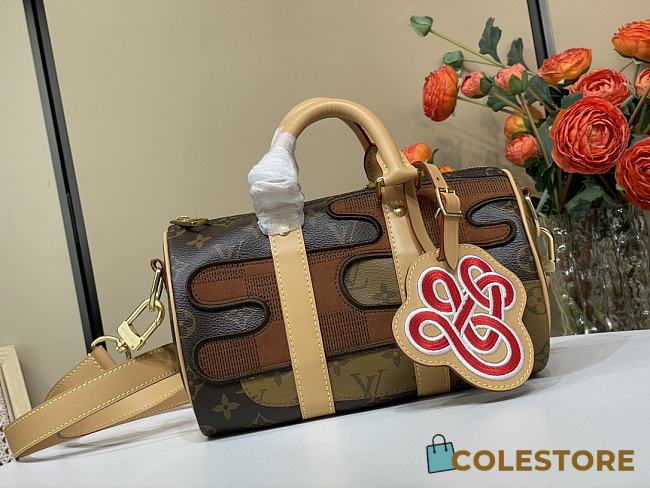 Colestore Louis Vuitton Keepall Bandoulière 25 Landscape Brown 25 x 15 x 11cm - 1