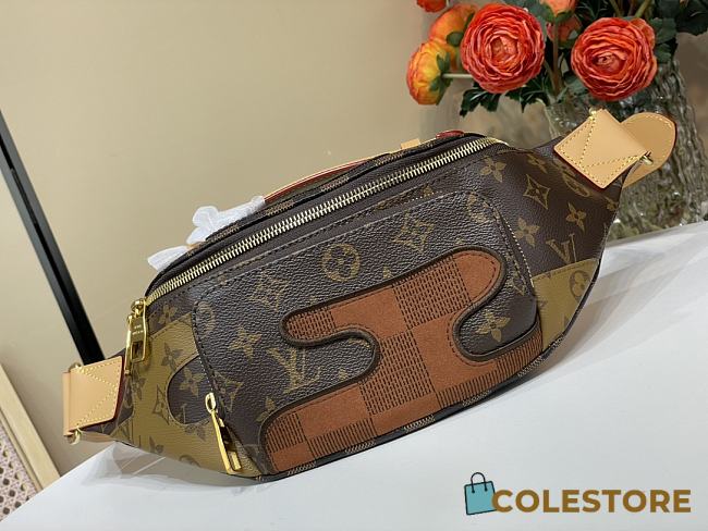 Colestore Louis Vuitton Rush Bumbag Landscape Brown 15 x 8 x 30cm - 1