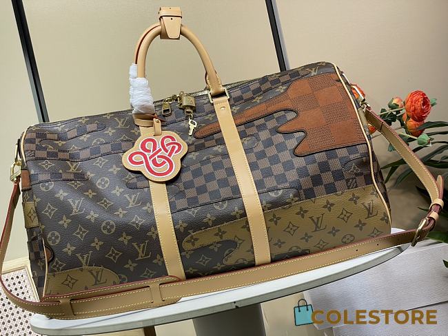 Colestore Louis Vuitton Keepall Bandoulière 50 Landscape brown 29 x 23 x 50cm - 1