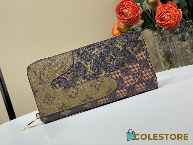 Colestore Louis Vuitton Zippy Damier Ebene Landscape 21 x 10 x 2.5cm - 1