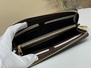 Colestore Louis Vuitton Zippy Damier Ebene Landscape 21 x 10 x 2.5cm - 5