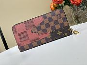 Colestore Louis Vuitton Zippy Damier Ebene Landscape 21 x 10 x 2.5cm - 3