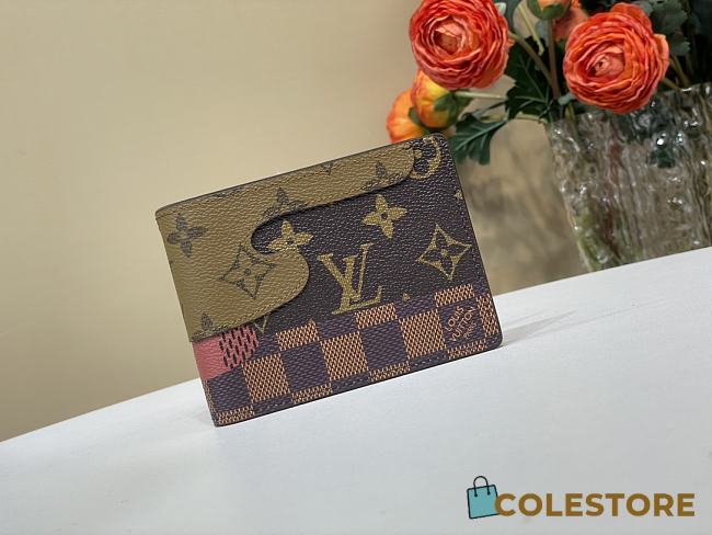 Colestore Louis Vuitton Slender Wallet Other Monogram Canvas Landscape 11 x 8.5 x 2cm - 1