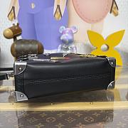 Colestore Louis Vuitton Side Trunk MM Black Calfskin leather 23.5x8.5x16cm - 6