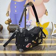 Colestore Louis Vuitton Side Trunk MM Black Calfskin leather 23.5x8.5x16cm - 5