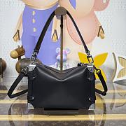 Colestore Louis Vuitton Side Trunk MM Black Calfskin leather 23.5x8.5x16cm - 3