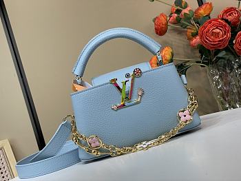Colestore Louis Vuitton LV x TM - Sac Capucines East West Mini 22x12x8cm