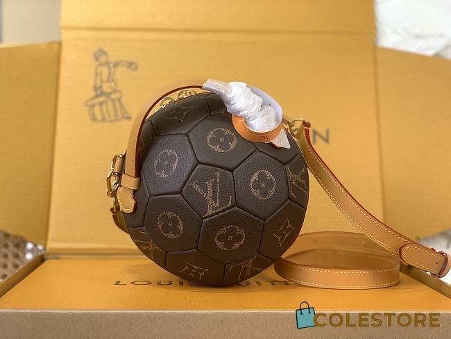 Colestore Louis Vuitton Soccer Ball Bag 19x19x19cm - 1