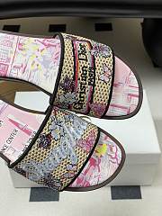 Colestore Dior Dway Slides Shanghai Limited Edition Pink  - 4