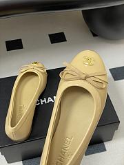 Colestore Chanel Ballet Flats Beige Patent Leather  - 2
