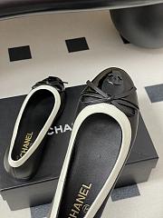 Colestore Chanel Ballet Flats Black Patent Leather  - 6