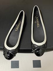 Colestore Chanel Ballet Flats Black Patent Leather  - 5