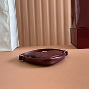 Colestore Gucci Heart-Shaped GG Marmont Mini Bag in Red 13.5x11.5x2.5cm - 3