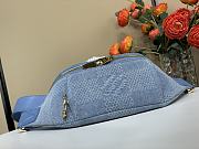 Colestore Louis Vuitton Rush Fanny Pack Denim Blue 15 x 8 x 30cm - 4