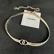 Colestore  Chanel Vintage Letter Necklace - 1