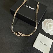 Colestore  Chanel Vintage Letter Necklace - 5