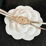 Colestore  Chanel Vintage Letter Necklace - 2