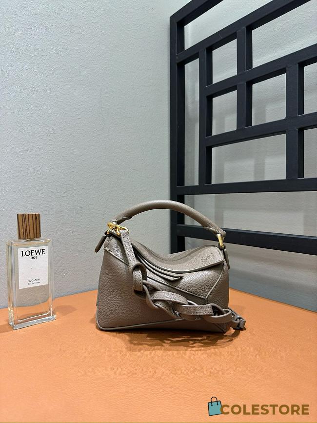 Colestore Loewe Puzzle Bag in Taupe 18x8x12.5cm - 1