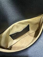 Colestore Loewe Medium Ola Bag in Black Smooth Calfskin 26x16x18cm - 2