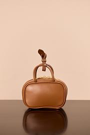 Colestore Miu Miu Beau Leather Micro-Bag Cognac 11x7x4cm - 4