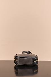 Colestore Miu Miu Beau Leather Micro-Bag Black 11x7x4cm - 4
