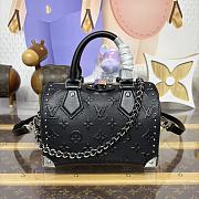 Colestore Louis Vuitton Speedy Trunk 20 Black 20.5x11x13.5cm - 1