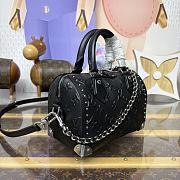 Colestore Louis Vuitton Speedy Trunk 20 Black 20.5x11x13.5cm - 4