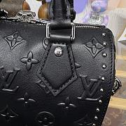 Colestore Louis Vuitton Speedy Trunk 20 Black 20.5x11x13.5cm - 2