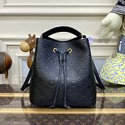 Colestore Louis Vuitton NéoNoé MM Monogram Empreinte Black 26x17.5x26cm - 1