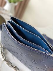 Colestore Louis Vuitton Coussin PM Navy Blue Silver Hardware 26x20x12cm - 4