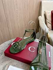 Colestore Gucci Thong Sandals Green - 6