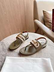Colestore Gucci Horsebit Thong Sandal Green - 6